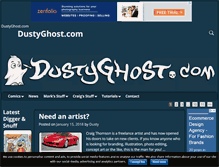 Tablet Screenshot of dustyghost.com